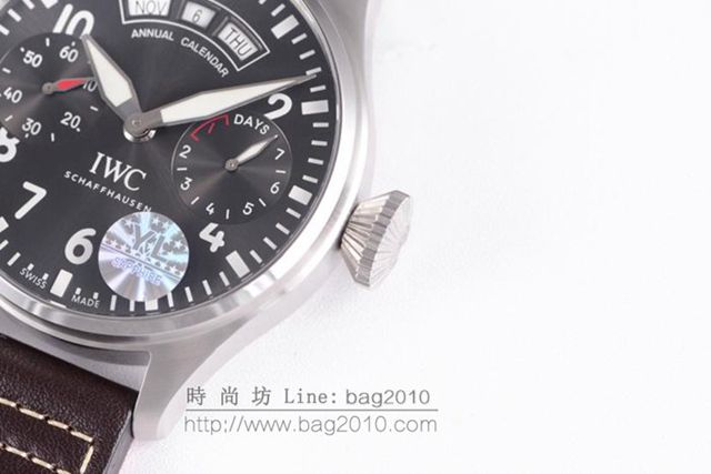 IWC手錶 V2升級版 IW502708 大型日曆顯示窗時計 萬國表高版本新款男表 萬國機械男士腕表  hds1246